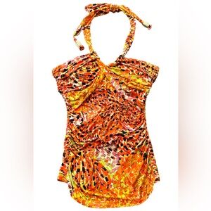 Vintage Baby Phat Floral Halter Top